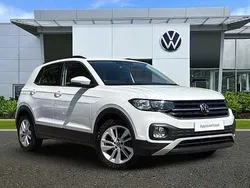 White Used 2022 VW T-Cross SE SUV | £17,991 (Fair price)