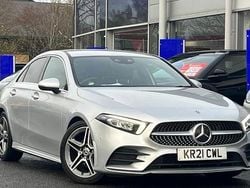 Silver Used 2021 Mercedes A200 AMG Line Premium Sedan | £19,499 (Fair price)