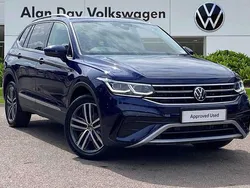 Blue Used 2024 VW Tiguan Allspace Elegance SUV | £31,995 (Fair price)