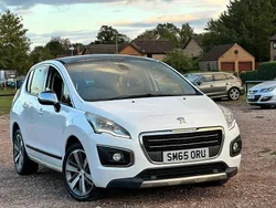 White Used 2015 Peugeot 3008 Allure SUV | £4,996 (Fair price)