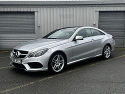 Silver Used 2016 Mercedes E220 AMG Line Premium Coupe | £10,600 (Super price)