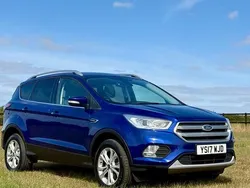 Blue Used 2017 Ford Kuga Titanium SUV | £9,495 (Fair price)