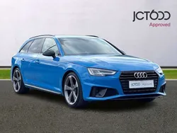 Blue Used 2019 Audi A4 Black Edition Estate | £18,744 (Fair price)
