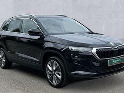 Black magic pearlescent Used 2024 Skoda Karoq SE L SUV | £20,090 (Fair price)