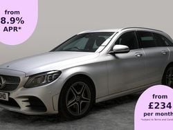 Silver Used 2019 Mercedes C220 AMG line Estate | £16,706 (Good price)
