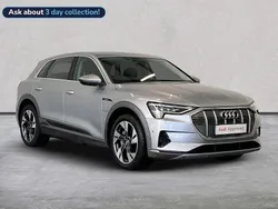 Silver Used 2020 Audi e-tron Sport SUV | £18,758 (Fair price)