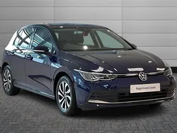 Atlantic blue Used 2022 VW Golf VIII Active Hatchback | £20,488 (Fair price)