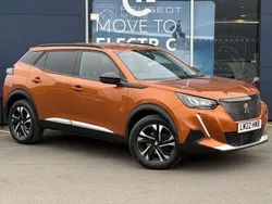 Orange Used 2022 Peugeot 2008 Allure Premium SUV | £14,799 (Fair price)
