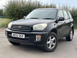 Black Used 2002 Toyota RAV4 SUV | £2,195 (Super price)