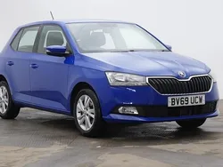 Blue Used 2020 Skoda Fabia SE Hatchback | £8,999 (Good price)