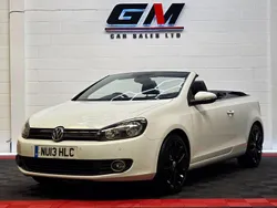 White Used 2013 VW Golf Cabriolet GT Cabriolet | £4,395 (Fair price)