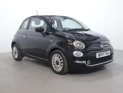 Black Used 2021 Fiat 500 Dolcevita Hatchback | £6,167 (Good price)