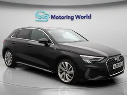 Black Used 2021 Audi A3 Sportback e-tron S-Line Sedan | £17,900 (Good price)