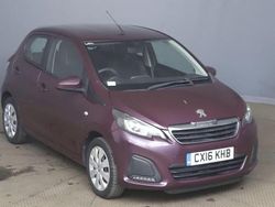 Purple Used 2016 Peugeot 108 Active Hatchback | £4,999 (Fair price)