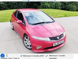 Red Used 2008 Honda Civic Type R GT Hatchback | £2,499 (Good price)
