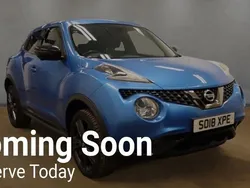 Blue Used 2018 Nissan Juke Tekna SUV | £8,990 (Fair price)
