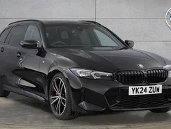 Black Used 2024 BMW 320 M Sport Estate | £39,950