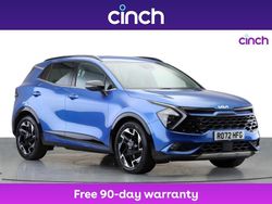 Blue Used 2022 Kia Sportage GT-Line SUV | £17,099 (A bit pricey)