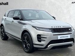 Metallic seoul pearl silver Used 2025 Land Rover Range Rover evoque SUV | £40,503