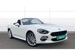 White Used 2016 Fiat 124 Spider Lusso Plus Cabriolet | £10,846 (Fair price)