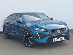 Blue Used 2023 Peugeot 408 Allure Premium Sedan | £22,298 (Fair price)
