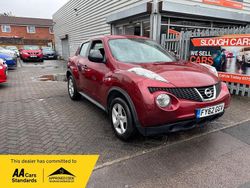 Red Used 2012 Nissan Juke Visia SUV | £2,595 (Super price)