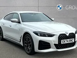White Used 2025 BMW 420 Gran Coupé M Sport Coupe | £42,550 (A bit pricey)