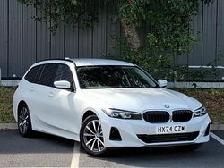White Used 2024 BMW 330e Sport Line Estate | £30,998 (Fair price)