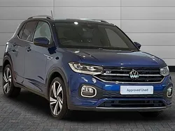 Blue Used 2023 VW T-Cross R-line SUV | £19,895 (Fair price)
