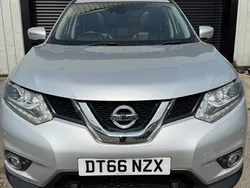 Silver Used 2017 Nissan X-Trail Tekna SUV | £7,995 (Fair price)