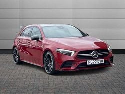 Patagonia red Used 2022 Mercedes A35 AMG Premium Plus Hatchback | £30,290 (Fair price)