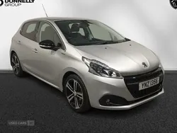 Silver Used 2018 Peugeot 208 GT-line Hatchback | £9,785 (Fair price)