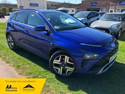 Blue Used 2022 Hyundai Bayon Premium SUV | £14,295 (Fair price)