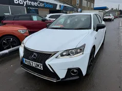 White Used 2017 Lexus CT200h Sport Line Hatchback | £14,995 (Fair price)