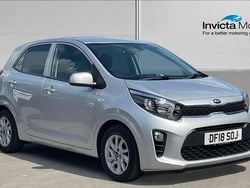 Silver Used 2018 Kia Picanto Hatchback | £6,799 (Good price)