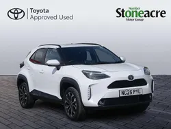 White New 2025 Toyota Yaris Cross Design SUV | £26,000 (A bit pricey)