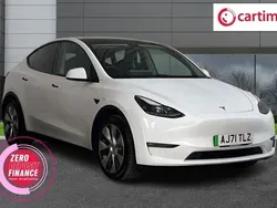 White Used 2022 Tesla Model Y Long Range SUV | £25,750 (Good price)