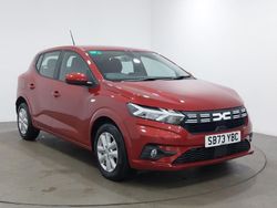 Red Used 2023 Dacia Sandero Expression Hatchback | £11,498 (Fair price)