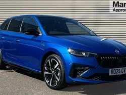 Race blue Used 2025 Skoda Scala Monte Carlo Hatchback | £24,010 (Expensive)