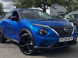 Blue Used 2024 Nissan Juke Tekna SUV | £22,990 (A bit pricey)