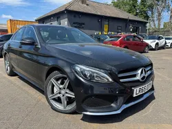 Black Used 2015 Mercedes C220 AMG line Sedan | £8,990 (Fair price)