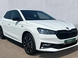 White Used 2024 Skoda Fabia Monte Carlo Hatchback | £20,200 (Fair price)
