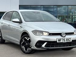 Reflex silver metallic New 2025 VW Polo R-line Hatchback | £21,691 (Expensive)