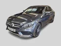 Grey Used 2014 Mercedes C220 AMG line Sedan | £9,990 (Expensive)
