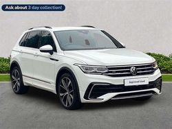 White Used 2023 VW Tiguan R-line SUV | £27,342 (Fair price)