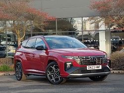 Red Used 2023 Hyundai Tucson N Line SUV | £26,998 (A bit pricey)