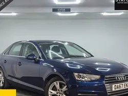 Blue Used 2017 Audi A4 Sport Sedan | £9,995 (Fair price)