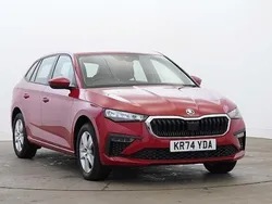 Velvet red metallic Used 2024 Skoda Scala SE Hatchback | £16,895