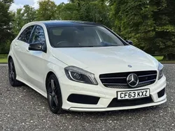 White Used 2014 Mercedes A200 AMG Hatchback | £6,795 (Fair price)