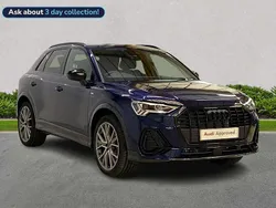 Blue Used 2025 Audi Q3 Black Edition SUV | £36,006 (Fair price)